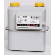 Бытовые диафрагменные счетчики газа ВК-G1,6Т; G2,5Т; G4Т (левый)
